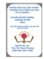 BDTX bài 9 vật lí THCS