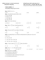 Đề thi  toán 6-kì 2 -09.10-TrHồng Bàng