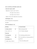 Giáo án toán lớp 1 - MƯỜI BA, MƯỜI BỐN, MƯỜI LĂM pptx