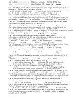 KT cuoi nam sinh 12 NC ( 2 ma de co dap an)