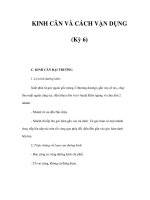 KINH CÂN VÀ CÁCH VẬN DỤNG (Kỳ 6) pot