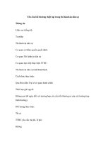 Yêu cầu bồi thường thiệt hại trong thi hành án dân sự potx