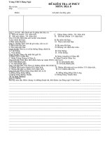 De thi va dap an Dia 8 HK II