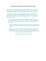 Triển khai các Chương trình Violet tại tỉnh Sóc Trăng