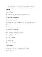 Thủ tục thẩm định dự án sử dụng viện trợ phi chính phủ nước ngoài potx