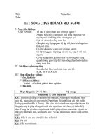 Bai 8 Sống chan hòa với mọi người