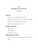 Âm nhạc 2 - Học Hát Bài: Chúc Mừng Sinh Nhật (Nhạc Anh) pptx