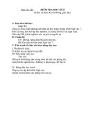 Tiết 131-132: Kiểm tra học kì II