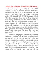 Nghiên cứu phát triển cây khoai tây ở Việt Nam Khoai potx