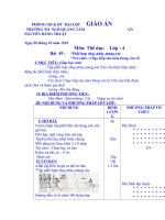 Thể dục lớp 4 tuần 25