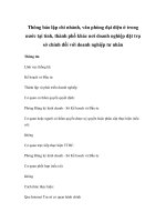 Thông báo lập chi nhánh, văn phòng đại diện ở trong nước tại tỉnh, thành phố khác nơi doanh nghiệp đặt trụ sở chính đối với doanh nghiệp tư nhân pps