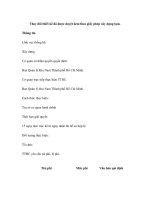 Thay đổi thiết kế đã được duyệt kèm theo giấy phép xây dựng tạm ppsx