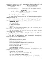 Hướng dẫn Tuyển sinh mầm non, tiểu học