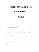 Chapter 040. Diarrhea and Constipation (Part 3) pps