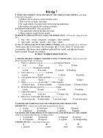 BÀI ÔN KIỂM TRA 45''''-HK2 -ANH 7