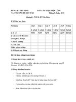 Báo cáo tháng 3+4/2010