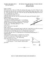 de thi hs gioi vat li  lop 10 trương thpt dc3