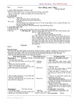 Giáo án Văn 6 cực hay