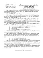 ĐỀ THI HỌC SINH GIỎI HÓA 9(BẮC NINH)