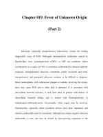 Chapter 019. Fever of Unknown Origin (Part 2) pptx