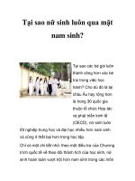 Tại sao nữ sinh luôn qua mặt nam sinh? ppsx