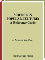 science in popular culture a reference guide