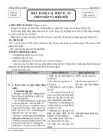 Thực hành phép điệp và phép đối