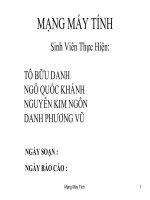 Báo cáo đề tài 