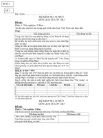 kiểm tra 45 p kì II lớp 11