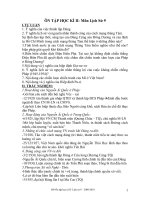 Đề cương ôn tập Sử 9 -KII (09-10)