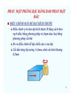 Phay mặt phẳng bậc P2 pps