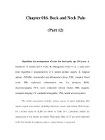 Chapter 016. Back and Neck Pain (Part 12) pdf