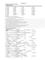 bai de thi va cau truc bai on HK II