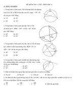 ĐỀ THI HỌC KÌ 2 MÔN TOÁN LỚP 9