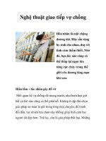 Nghệ thuật giao tiếp vợ chồng docx