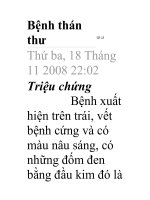 Bệnh thán thư potx