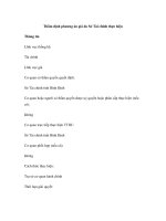 Thẩm định phương án giá do Sở Tài chính thực hiện pps