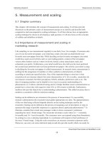 Marketing Research Chapter 5 pptx