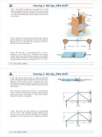 cơ học vật liệu -bài tập ứng suất