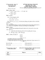 De va dap an HSG Toan 6.doc