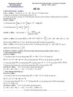 Đề thi ĐH theo Cấu trúc 2010 (02)