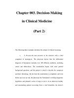 Chapter 003. Decision-Making in Clinical Medicine (Part 2) pdf