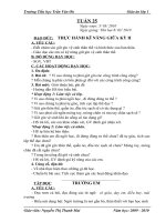 Giao an Lop 1-Tuan 25