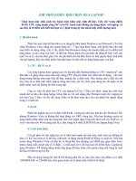 Lưu ý khi bạn mua máy tính xách tay