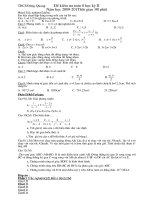 Đề thi HK II+đáp án+ biểu điểm(đề số 12)