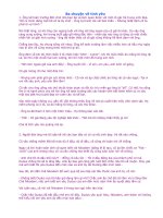 Ba chuyện về tình yêu