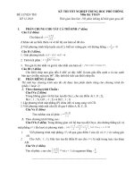 Đề luyện thi TN THPT&ĐH (12a)