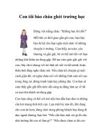 Con tôi bảo cháu ghét trường học pptx