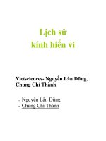 Lịch sử kính hiển vi ppsx
