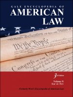 Gale Encyclopedia Of American Law 3Rd Edition Volume 9 P1 pot